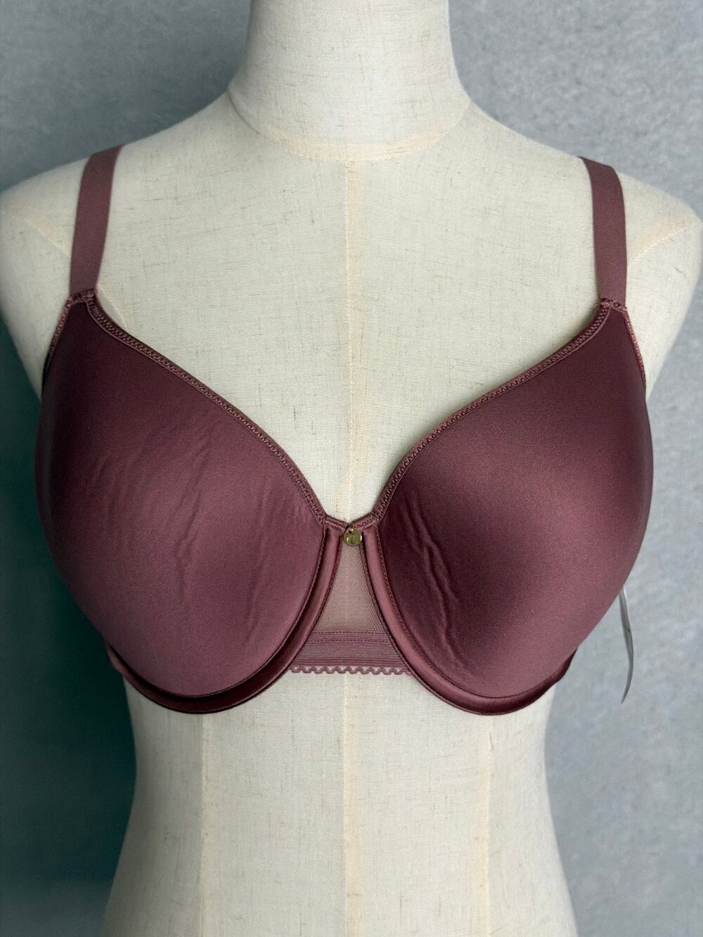 Chantelle C Jolie T-Shirt Bra Convertible in Rose Des Bois Women's 34DDDD